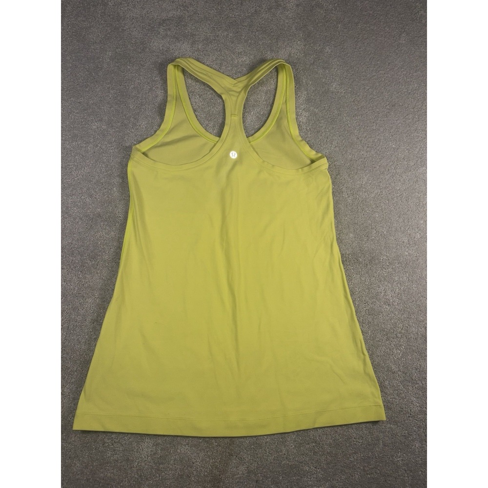 Lululemon Cool Racerback Tank 6 Yellow - Picture 5 of 7